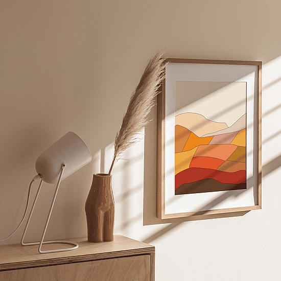 Terracotta Landscape Poster No.2 - Image 3
