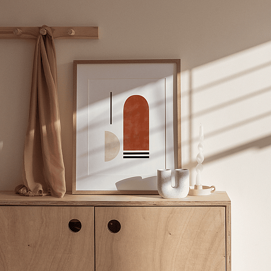 Abstract Arches Poster No.2 - Image 2