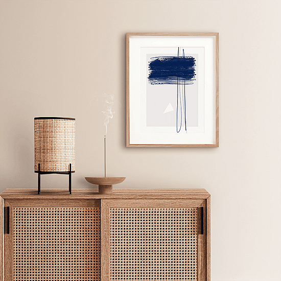 Blue Ink Poster No.2 - Image 4
