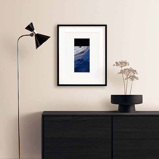 Indigo Blue Poster No.1 - Image 4