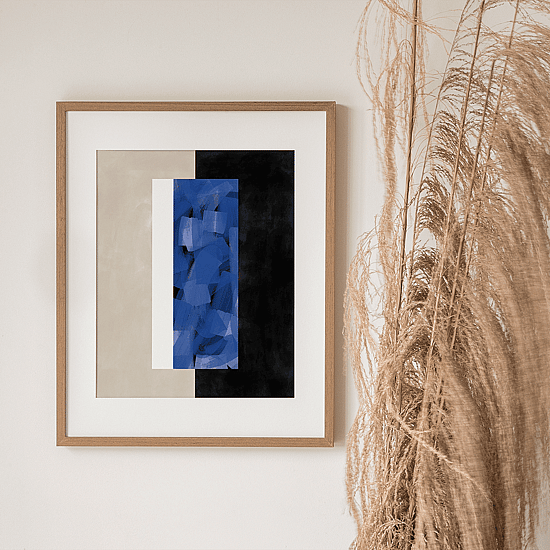 Indigo Blue Poster No.2 - Image 2