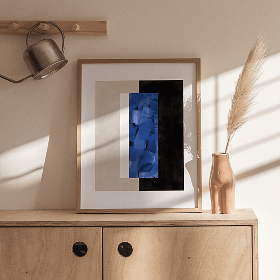 Indigo Blue Poster No.2 - Image 5
