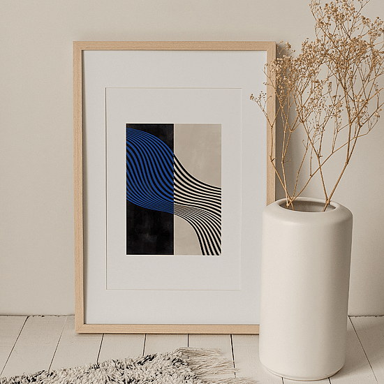 Bold Swirls Poster No.1 - Image 4