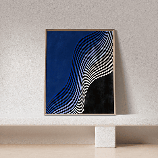 Bold Swirls Poster No.2 - Image 3