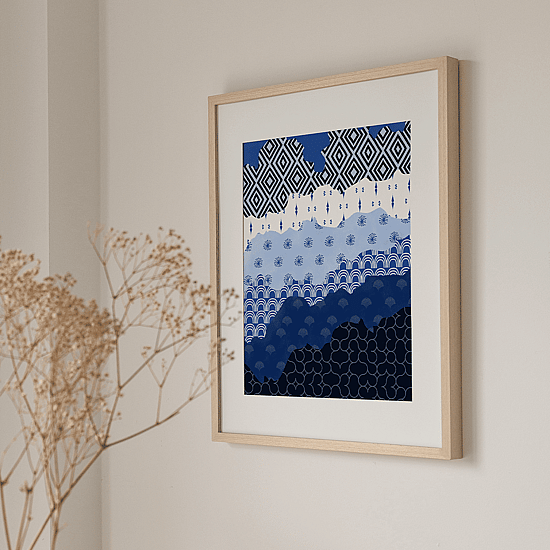Painted Sea Poster No.2 - Image 2