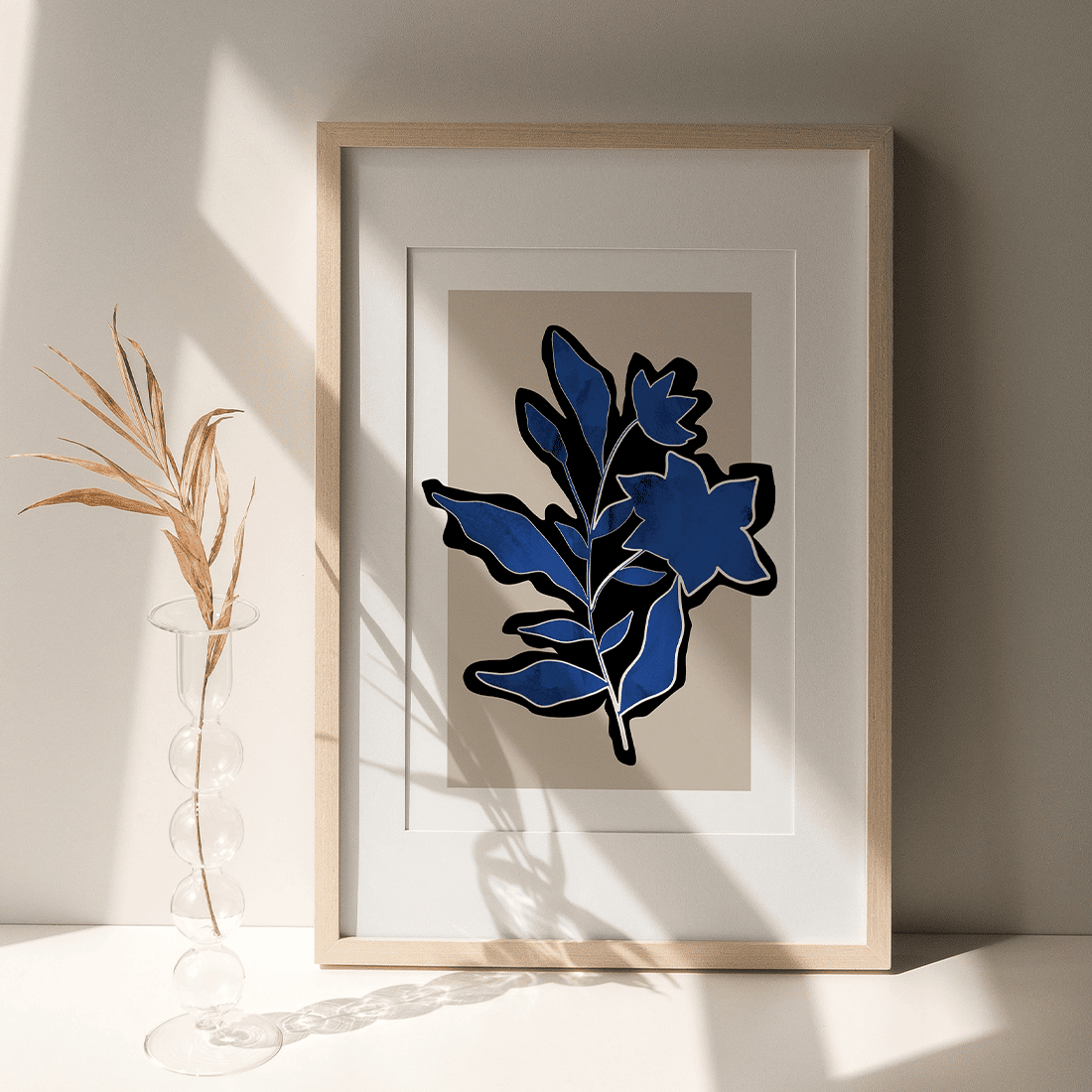 Blue Botanical Poster No.1 - Image 2