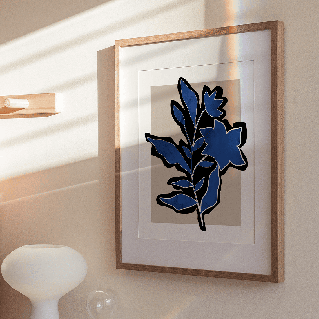Blue Botanical Poster No.1 - Image 3