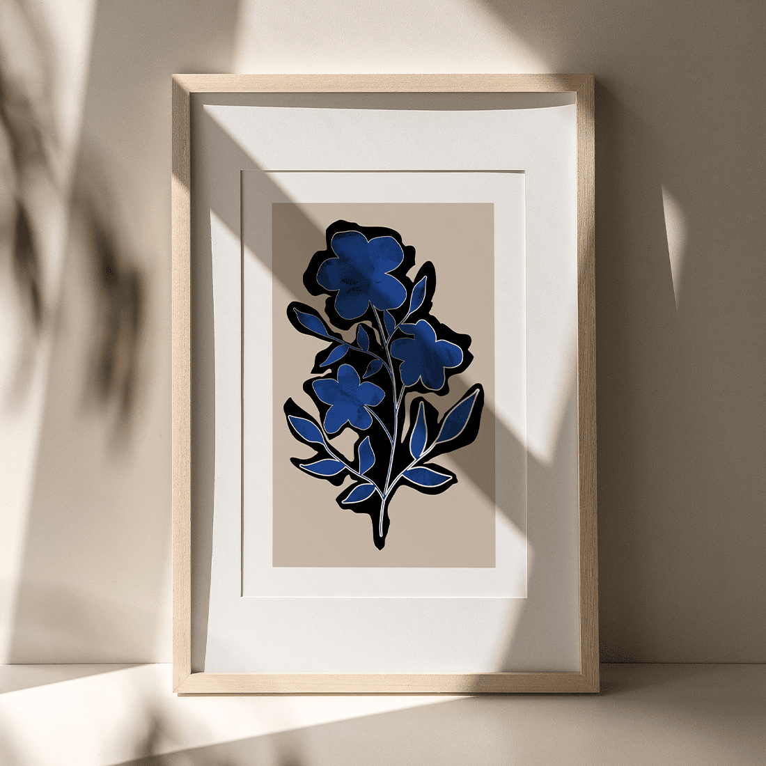 Blue Botanical Poster No.2 - Image 4