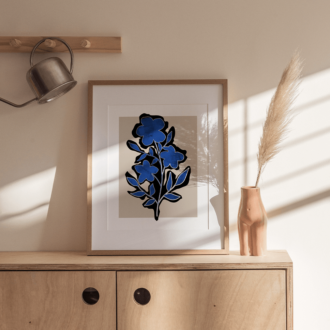 Blue Botanical Poster No.2 - Image 3