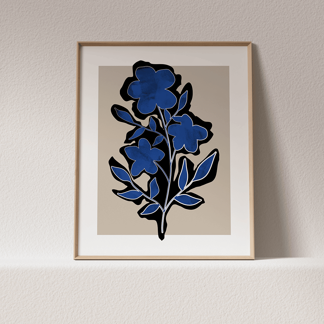 Blue Botanical Poster No.2 - Image 2
