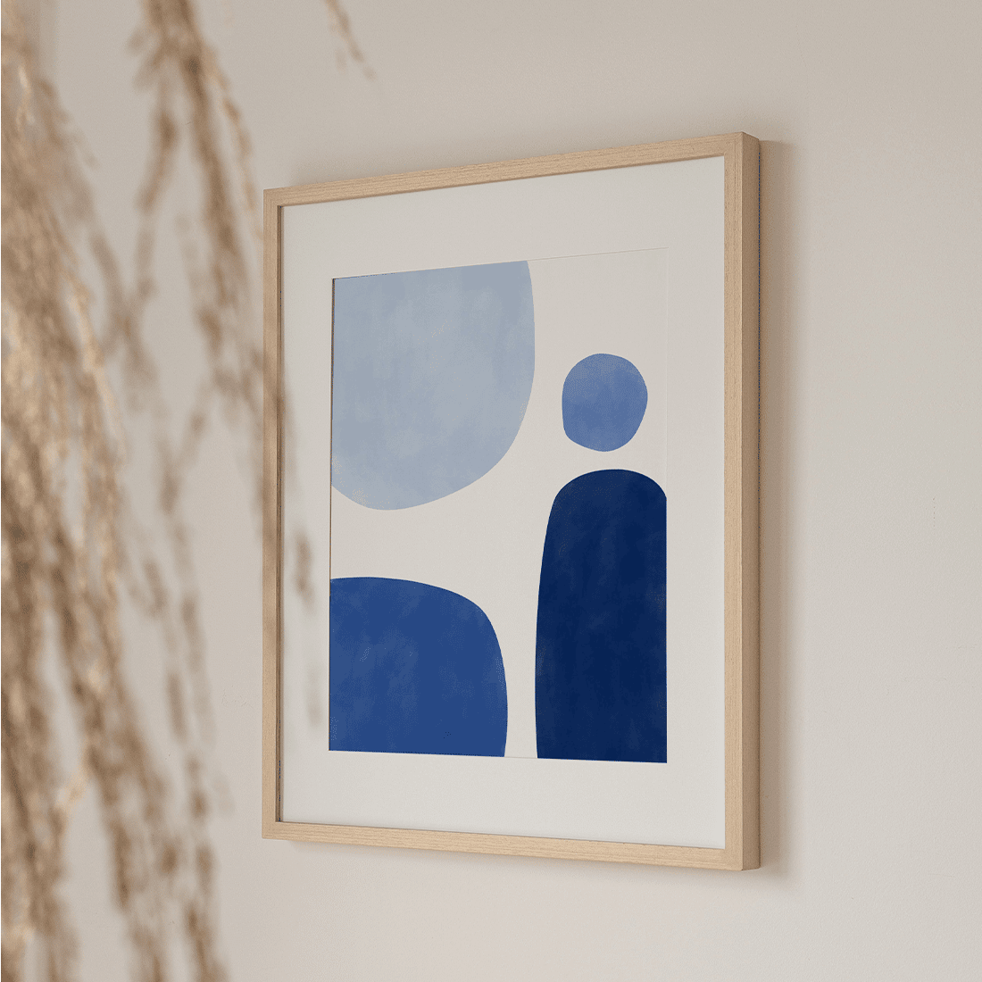 Abstract Blue Poster No.1 - Image 2