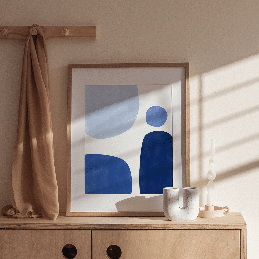 Abstract Blue Poster No.1 - Image 3