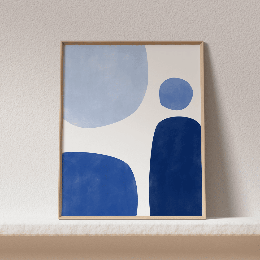 Abstract Blue Poster No.1 - Image 4