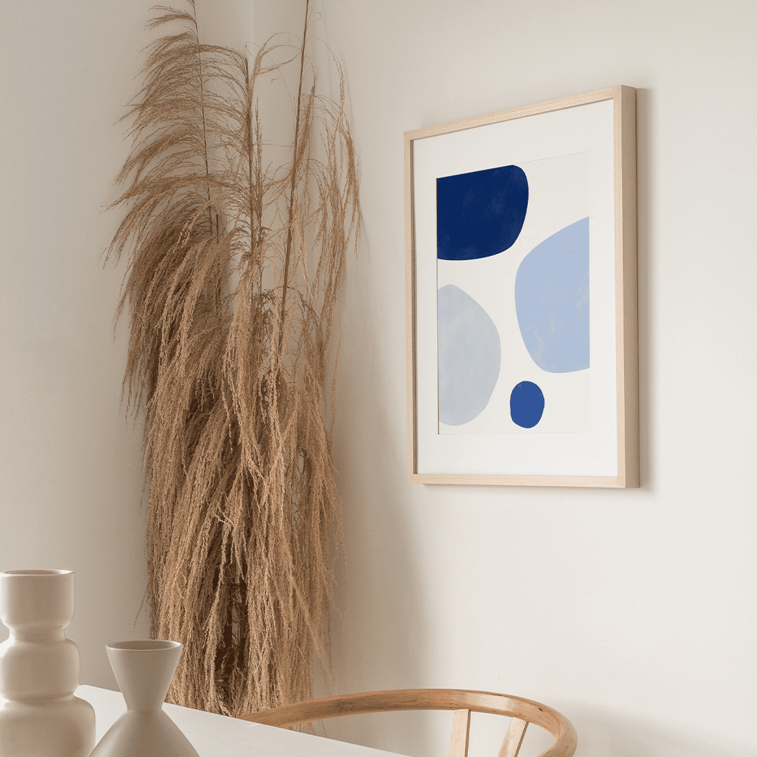 Abstract Blue Poster No.2 - Image 2