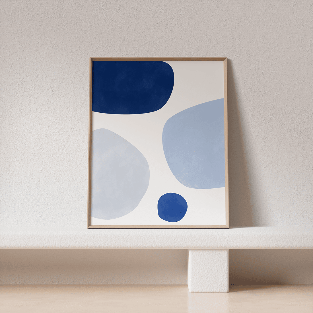 Abstract Blue Poster No.2 - Image 4
