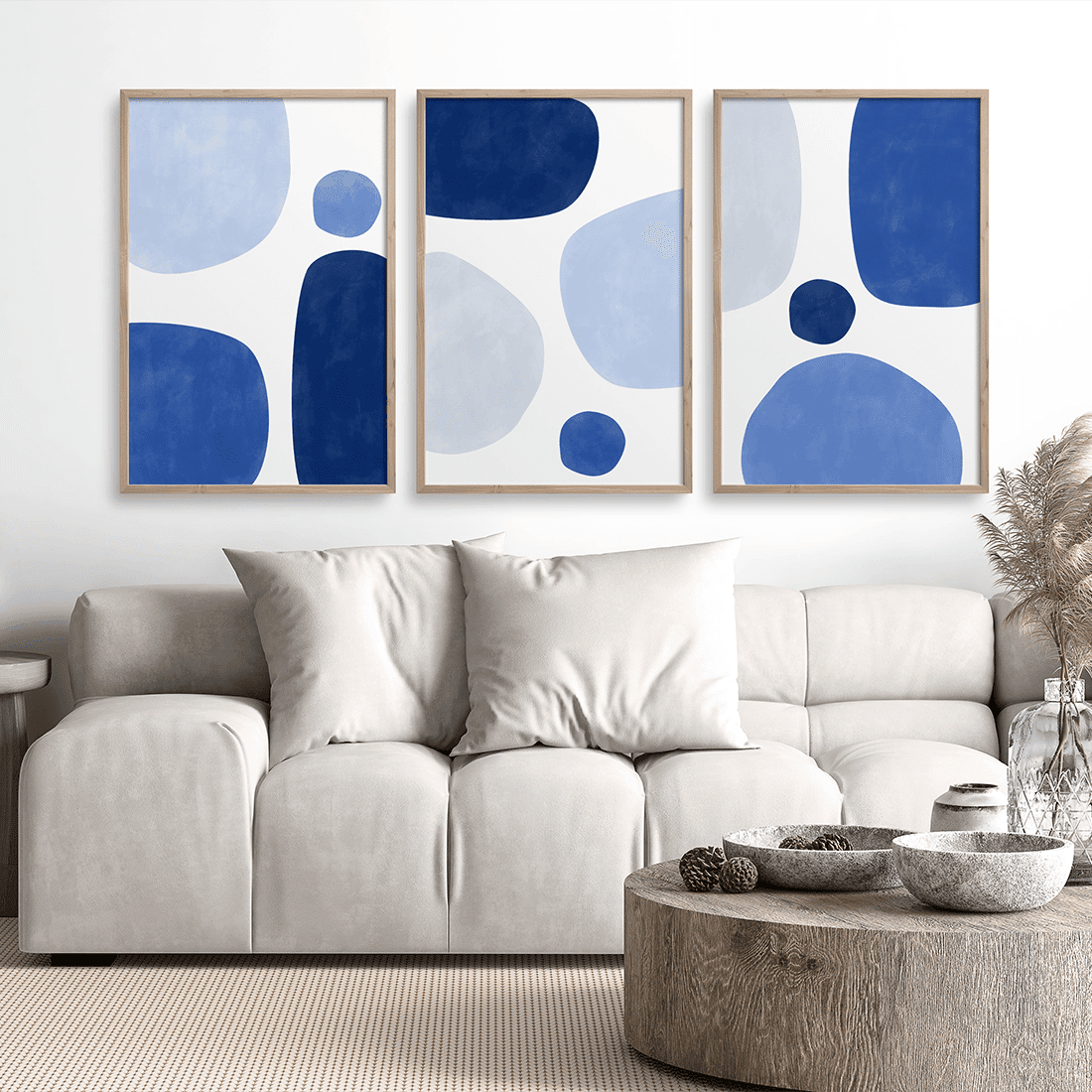 Abstract Blue Poster No.2 - Image 5