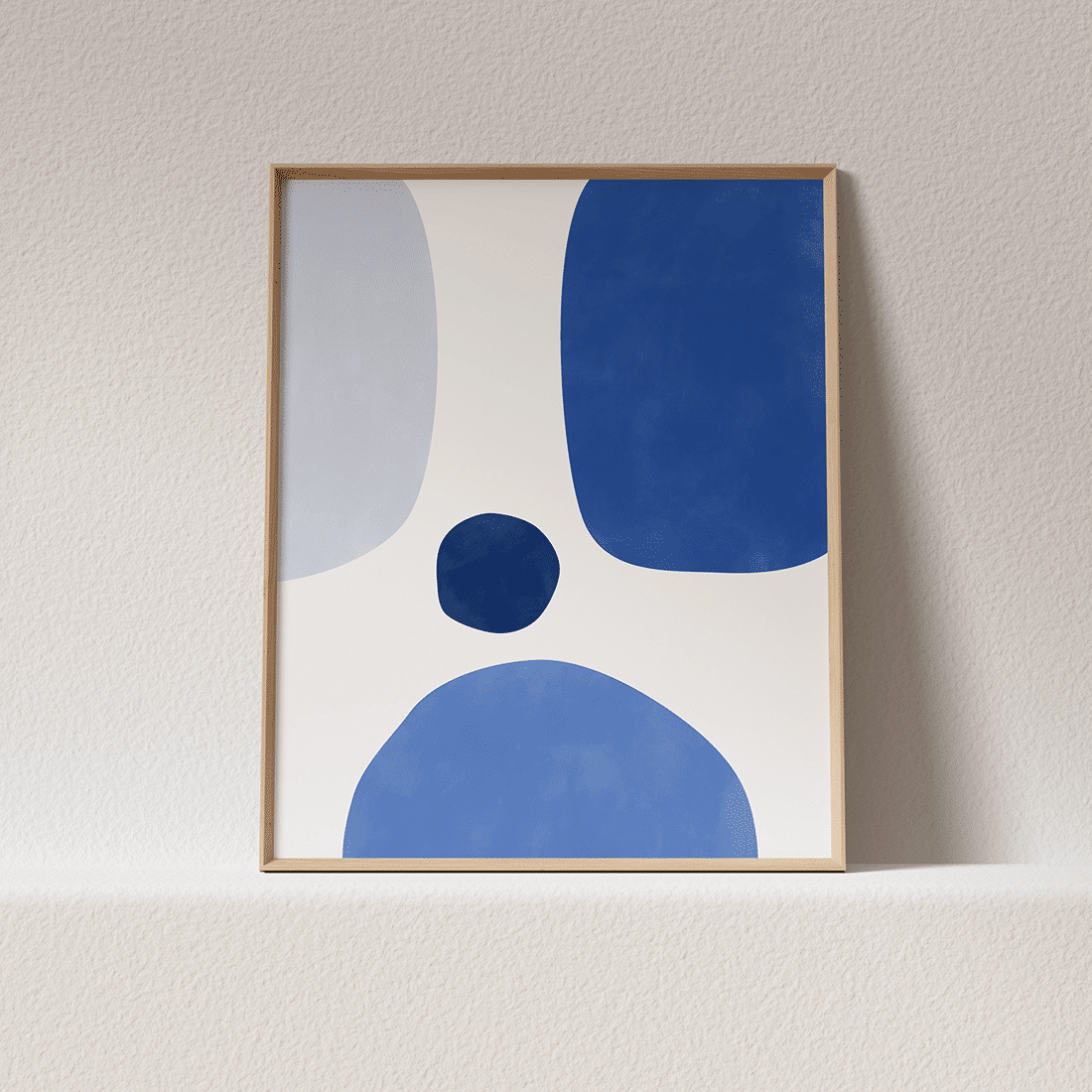 Abstract Blue Poster No.3 - Image 4