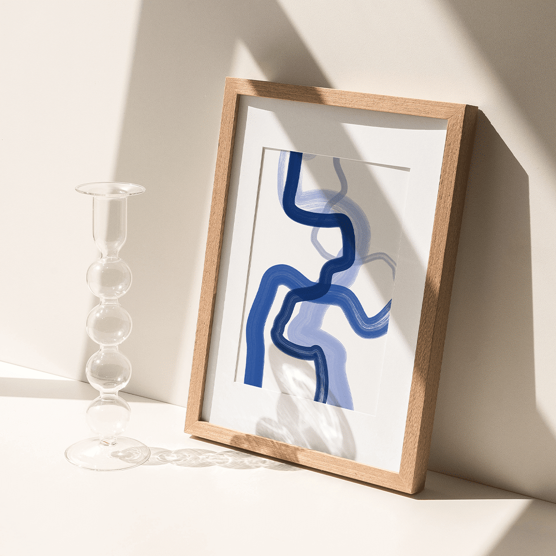 Blue Lines Poster No.2 - Image 4
