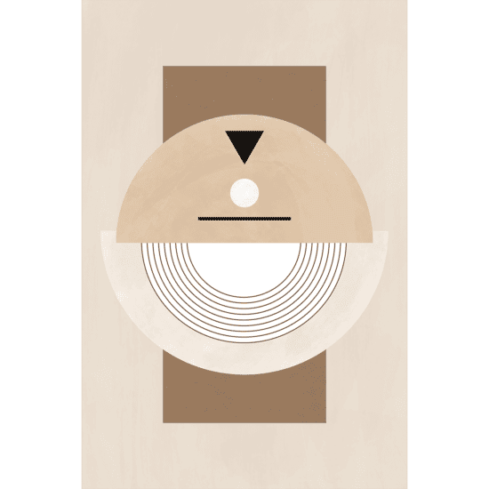 Graphic Boho Poster
