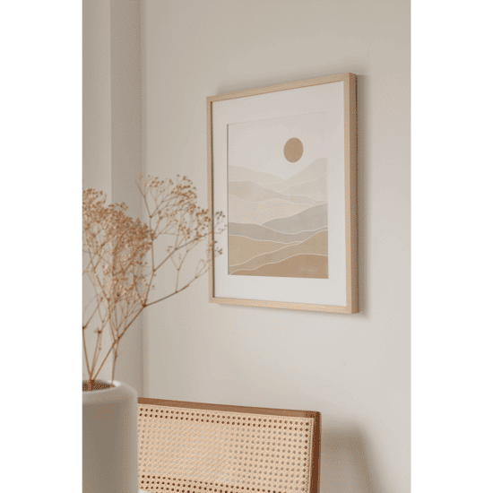 Abstract Beige Landscape - Image 3