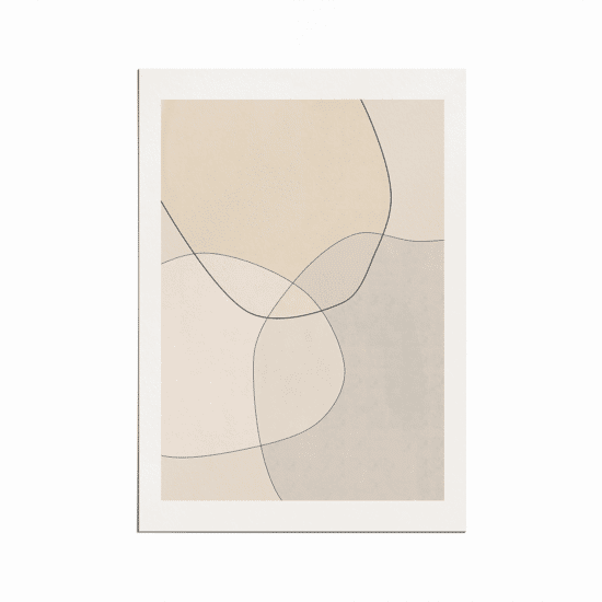 Abstract Beige Poster - Image 5