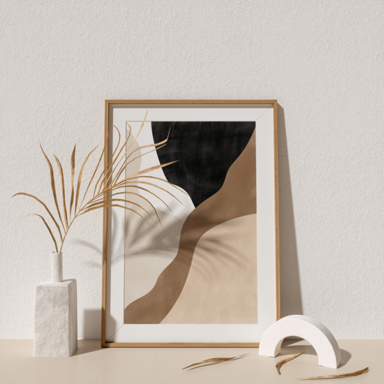 Abstract Brown Poster No.2 - Image 3