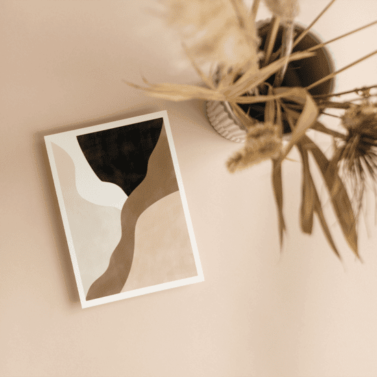 Abstract Brown Poster No.2 - Image 4