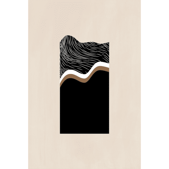 White Wave Poster No.2