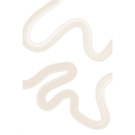 Beige Brush Stroke Poster No.1