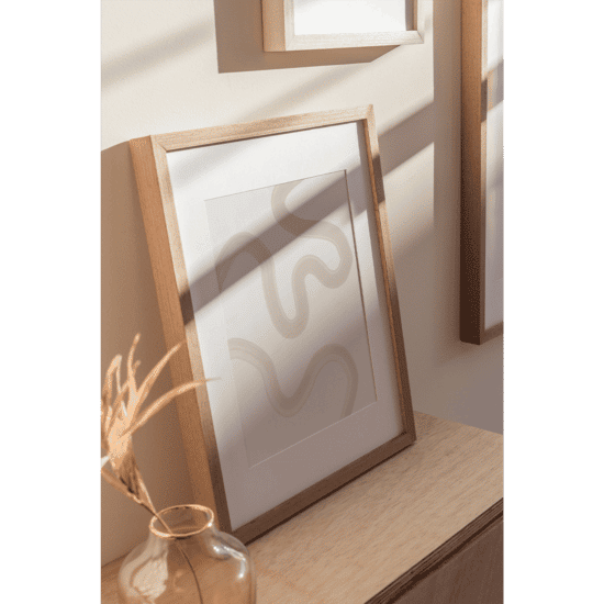 Beige Brush Stroke Poster No.2 - Image 3