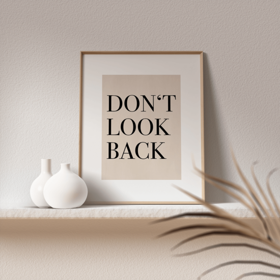 Don't Look Back Poster - Image 4