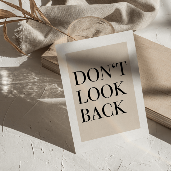 Don't Look Back Poster - Image 5