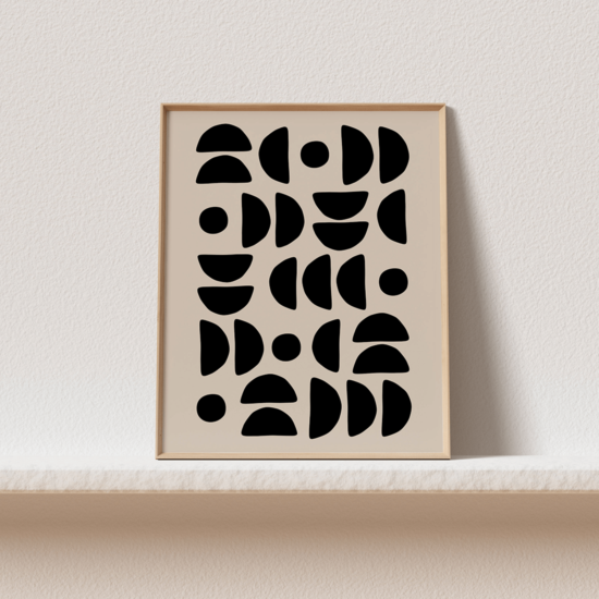 Geometric Pattern Poster - Image 3