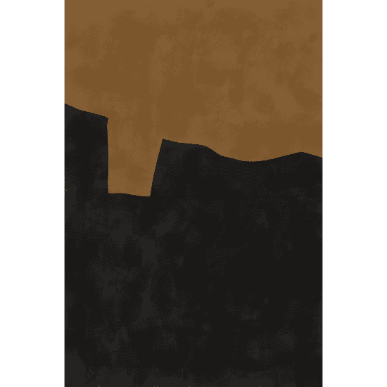 Brown Abstraction Poster