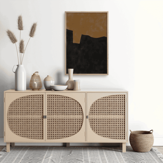Brown Abstraction Poster - Image 4