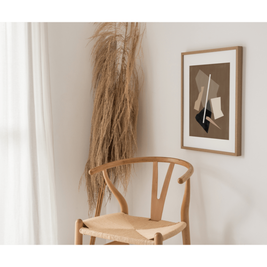 Brown Paper Cuts Poster - Image 4