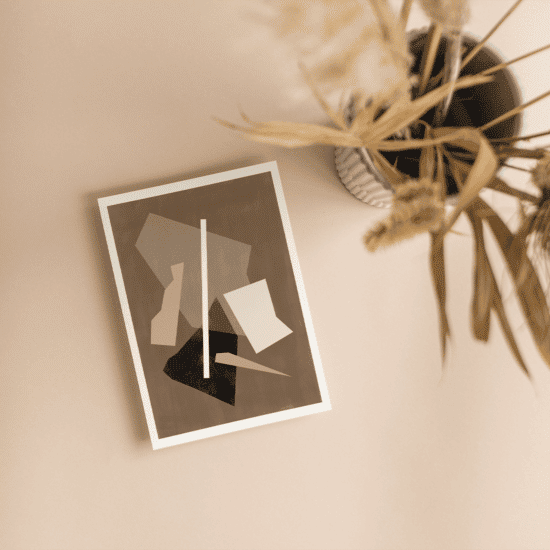 Brown Paper Cuts Poster - Image 5