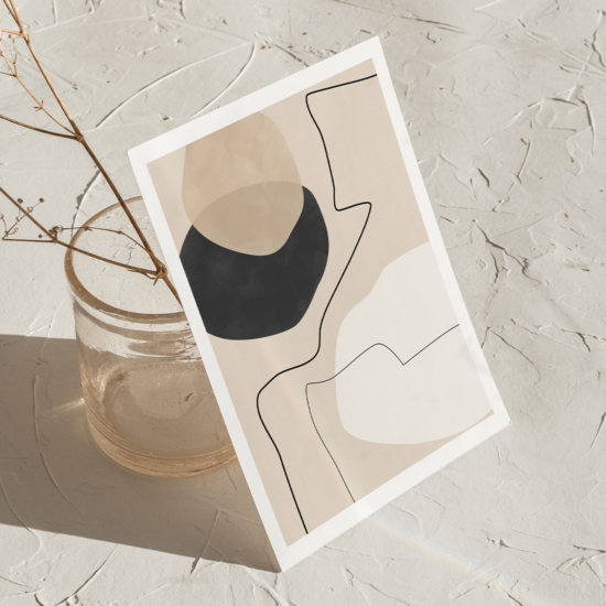 Organic Shapes & Lines Poster - Image 5