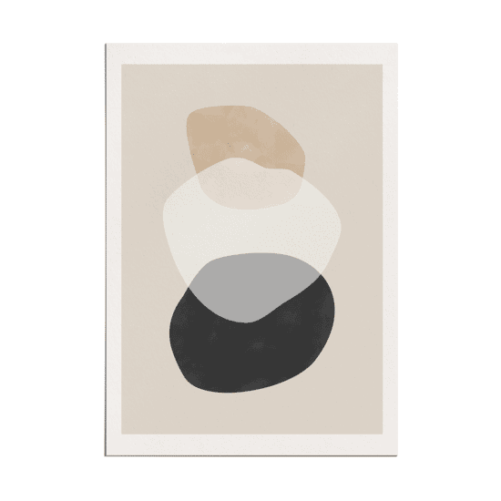 Beige Boho Shapes Poster - Image 5