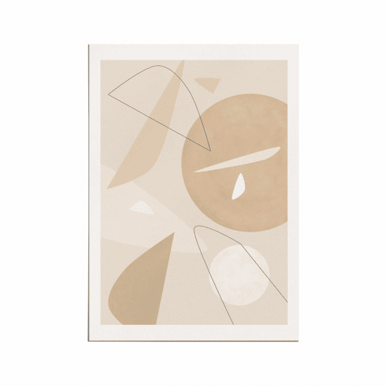 Minimalist Beige Poster - Image 5