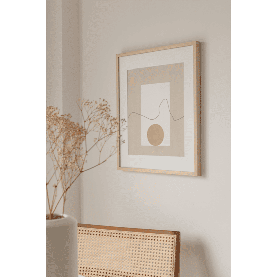 Neutral Geometric Poster - Image 3