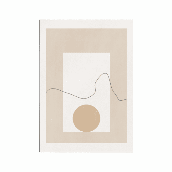 Neutral Geometric Poster - Image 5