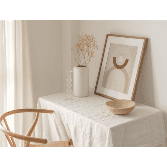 Beige Mid Century Poster No.1 - Image 3
