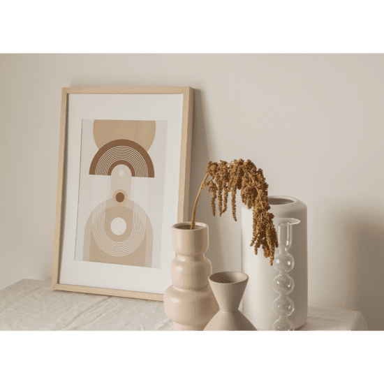 Beige Mid Century Poster No.3 - Image 3