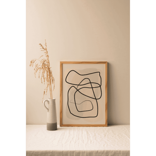 Abstract Line Art Poster No.1 - Image 3