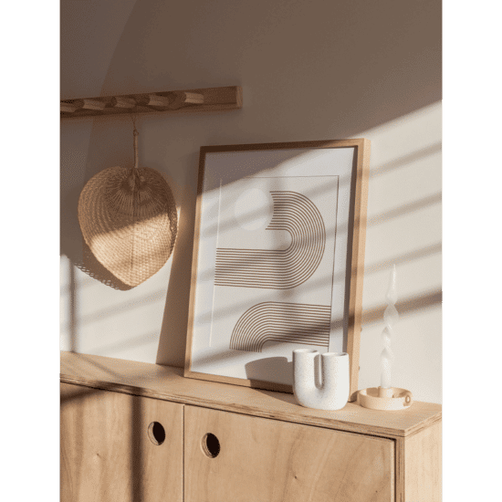 Circle and Arches Poster - Image 3