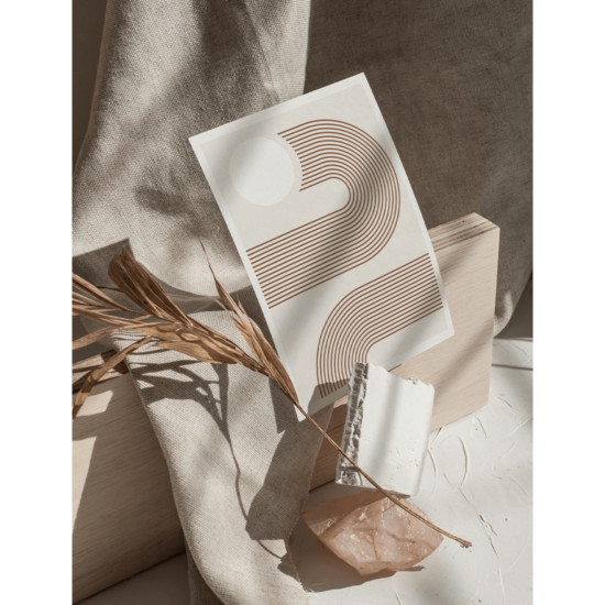 Circle and Arches Poster - Image 5