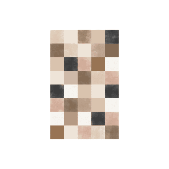 Trendy Checkered Poster