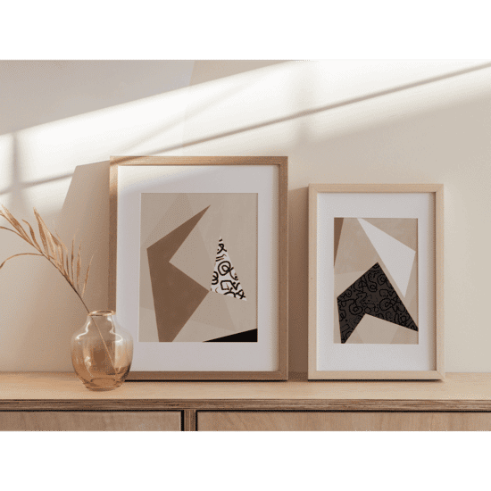 Neutral Colour Block Poster No.1 - Image 5