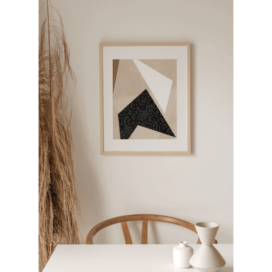 Neutral Colour Block Poster No.2 - Image 3